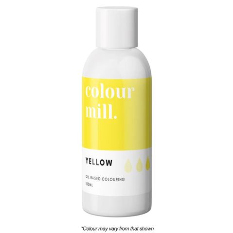 COLOUR MILL | YELLOW | FOOD COLOUR | 100ML - BB 01/28