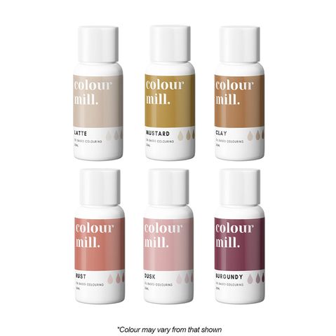 COLOUR MILL | DESERT 6 PACK | FOOD COLOUR | 6 x 20ML