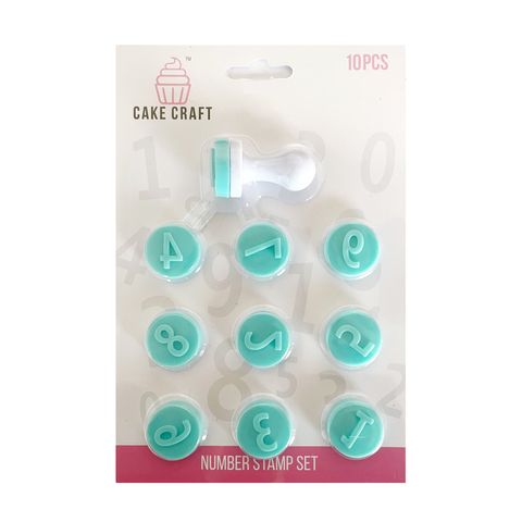 CAKE CRAFT | NUMBER STAMP SET