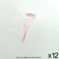 CAKE CRAFT | #7 | 3.5CM | ROSE GOLD MIRROR | ACRYLIC CUPCAKE TOPPER | 12 PACK