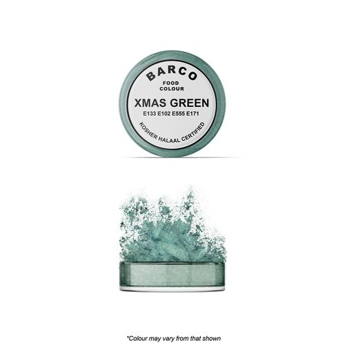 BARCO | WHITE LABEL | CHRISTMAS GREEN | PAINT/DUST | 10ML - BB 18/07/25