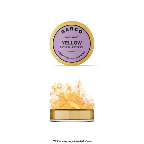 BARCO | LILAC LABEL | YELLOW | PAINT/DUST | 10ML