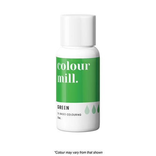 COLOUR MILL | GREEN | FOOD COLOUR | 20ML - BB 10/30