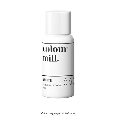 COLOUR MILL | WHITE | FOOD COLOUR | 20ML - BB 03/30