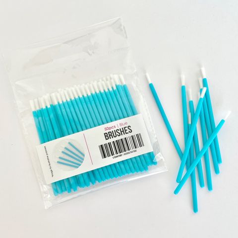 BLUE BRUSHES | 50 PIECES