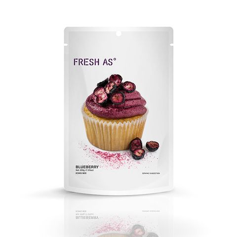 FRESH AS | ICING MIX | BLUEBERRY | 200G - BB 28/10/24