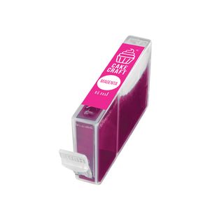 CAKE CRAFT | CANON CLI-671M | EDIBLE INK REFILL CARTRIDGE | MAGENTA | 14ML - BB 02/26