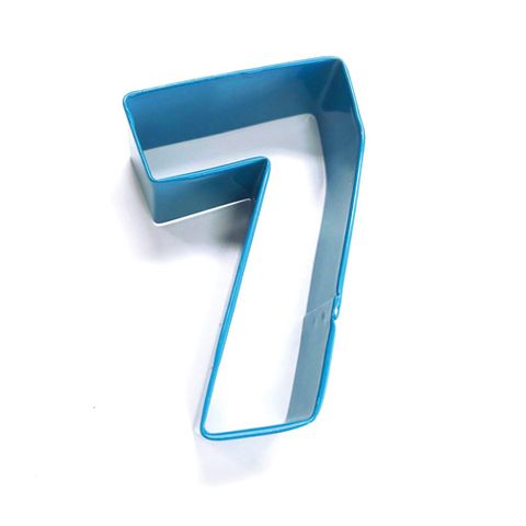 NUMBER 7 | COOKIE CUTTER | BLUE