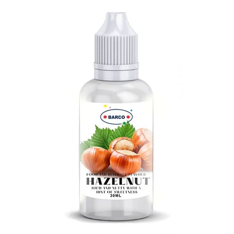 BARCO | FLAVOURS | HAZELNUT | 30ML - BB 15/02/26