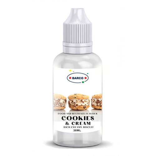 BARCO | FLAVOURS | COOKIES AND CREAM | 30ML - BB 30/09/25