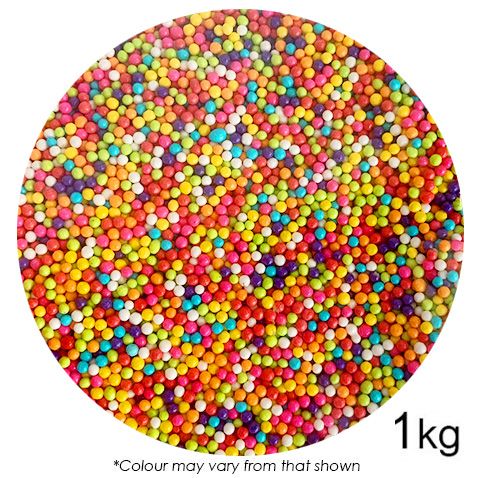 SPRINK'D | SUGAR BALLS | RAINBOW | 2MM | 1KG - BB 06/02/25