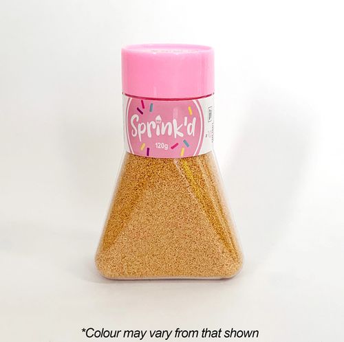 SPRINK'D | SANDING SUGAR | GOLD | 120G