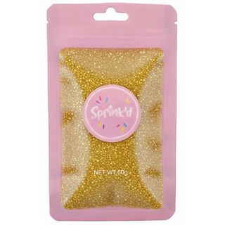 SPRINK'D | SANDING SUGAR | GOLD | 120G - BB 06/09/27