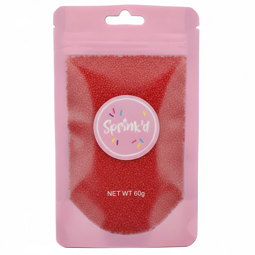 SPRINK'D | SANDING SUGAR | RED | 120G - BB 10/1/27