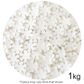 SPRINK'D | WHITE SNOWFLAKES | 12MM | 1KG - BB 17/10/26
