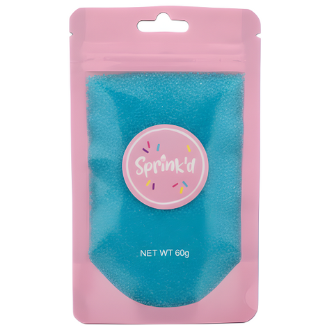 SPRINK'D | SANDING SUGAR | BRIGHT BLUE | 120G - BB 13/08/25