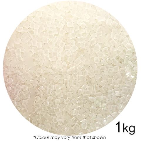 SPRINK'D | SUGAR ROCKS | WHITE | 1KG - BB 12/03/26