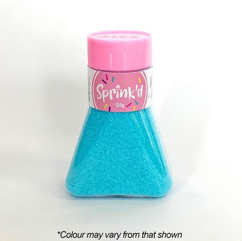 SPRINK'D | SANDING SUGAR | PASTEL BLUE | 120G - BB 02/12/25