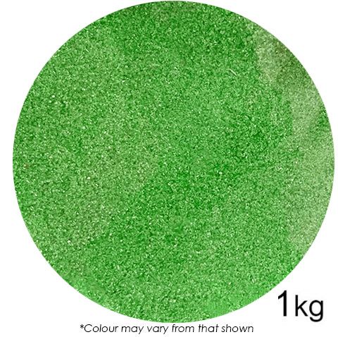 SPRINK'D | SANDING SUGAR | GREEN | 1KG - BB 13/08/26