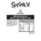 SPRINK'D | SUGAR BALLS | PURPLE | 8MM | 1KG - BB 06/10/25