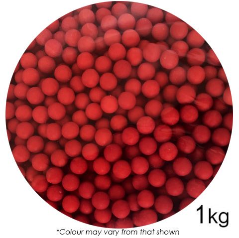 SPRINK'D | SUGAR BALLS | RED | 8MM | 1KG