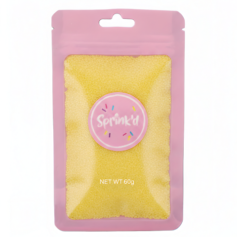 SPRINK'D | SANDING SUGAR | YELLOW | 120G - BB 17/10/26