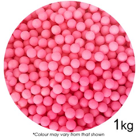 SPRINK'D | SUGAR BALLS | PASTEL PINK | 8MM | 1KG - BB 06/10/25