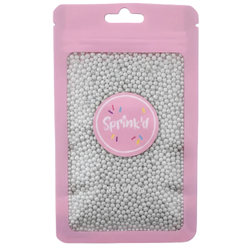 SPRINK'D | SUGAR BALLS | SILVER | 2MM | 110G