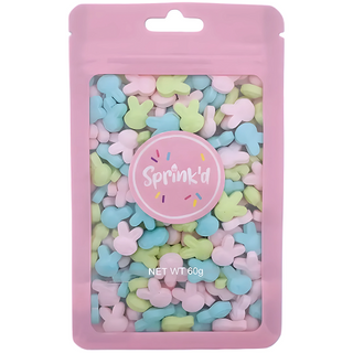 SPRINK'D | PASTEL BUNNIES | 12MM | 100G - BB 06/02/26