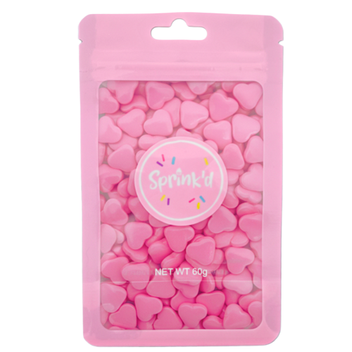 SPRINK'D | HEARTS | BRIGHT PINK | 12MM | 110G