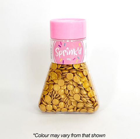 SPRINK'D | SEQUINS | GOLD | 7MM | 90G - BB 07/25