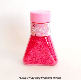 SPRINK'D | SUGAR ROCKS | BRIGHT PINK | 130G