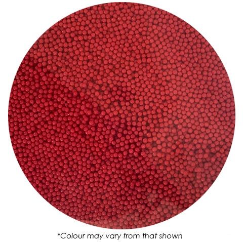 SPRINK'D | SUGAR BALLS | RED | 2MM | 1KG - BB 17/10/26