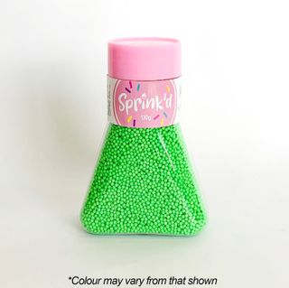 SPRINK'D | SUGAR BALLS | GREEN | 2MM | 110G - BB 10/01/27