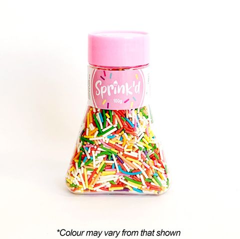 SPRINK'D | JIMMIES | RAINBOW | 100G - BB 18/07/25