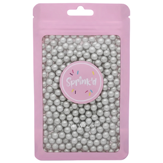 SPRINK'D | SUGAR BALLS | SILVER | 4MM | 120G