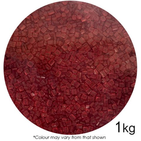 SPRINK'D | SUGAR ROCKS | RED | 1KG - BB 30/10/25