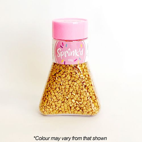 SPRINK'D | SUGAR ROCKS | GOLD | 130G - BB 18/07/25