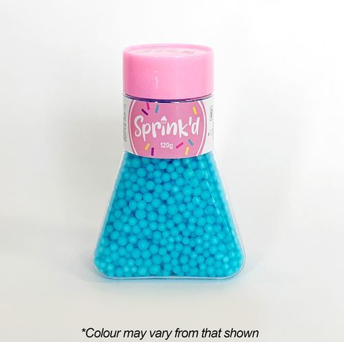 SPRINK'D | SUGAR BALLS | PASTEL BLUE | 4MM | 120G