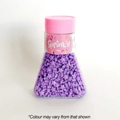 SPRINK'D | STARS | PURPLE | 7MM | 100G - BB 30/12/25