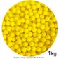 SPRINK'D | SUGAR BALLS | YELLOW | 8MM | 1KG - BB 30/10/25