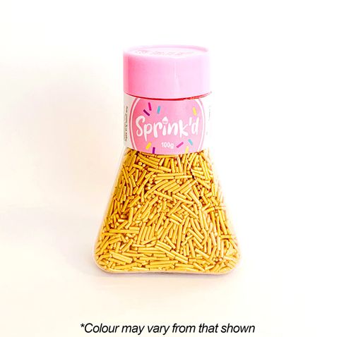 SPRINK'D | JIMMIES | GOLD | 100G - BB 18/07/25