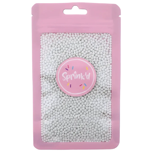 SPRINK'D | SUGAR BALLS | WHITE | 2MM | 110G