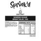 SPRINK'D | SANDING SUGAR | BRIGHT BLUE | 1KG - BB 13/08/26