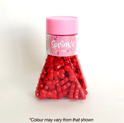 SPRINK'D | RED BOWTIES | 22MM | 100G - BB 17/10/26