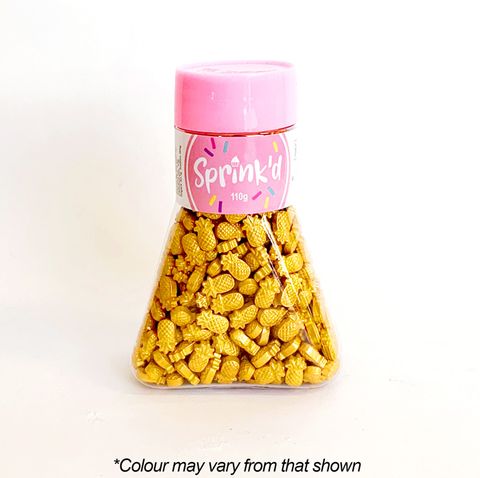 SPRINK'D | GOLD PINEAPPLES | 11MM | 110G - BB 18/07/25