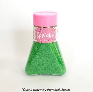 SPRINK'D | SANDING SUGAR | GREEN | 120G