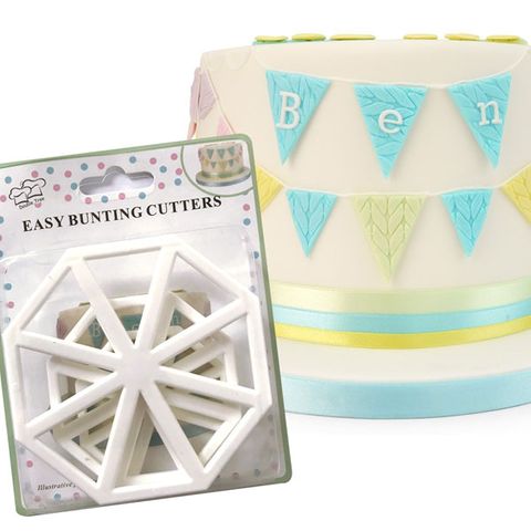 EASY BUNTING CUTTERS | 3 PIECES