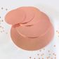 CAKE BOARD | ROSE GOLD | 8 INCH | ROUND | MDF | 6MM THICK