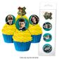 HARRY POTTER | EDIBLE WAFER CUPCAKE TOPPERS | 16 PIECE PACK - BB 06/25